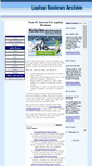 Mobile Screenshot of laptopreviewsarchive.com