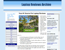 Tablet Screenshot of laptopreviewsarchive.com